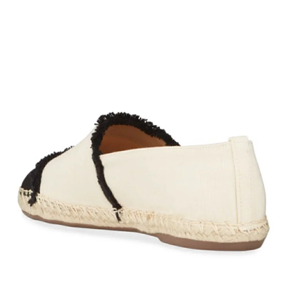 New Schutz Ohanna Printed Canvas Espadrilles Size 10